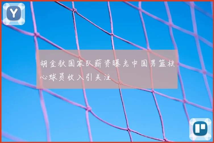 胡金秋国家队薪资曝光中国男篮核心球员收入引关注