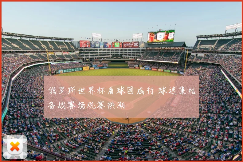 俄罗斯世界杯看球团成行 球迷集结备战赛场观赛热潮